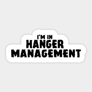 Hanger Management Sticker